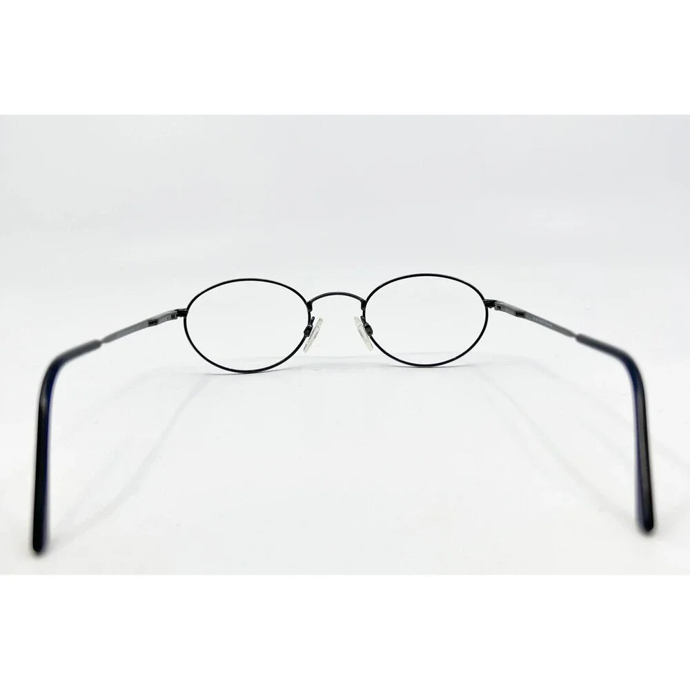Randolph Eyeglass Frames Unisex Gunmetal RE 801 Oval Metal 48-22-145